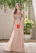 Mismatched Sequin Top Bridesmaid Dress, Chiffon Floor-Length Bridesmaid Dress, D220