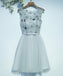 New Arrival Pretty Beading Applique Lace Up Back Homecoming dresses,220003