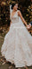 Gorgeous A-line Sweetheart Tulle Floor-length Wedding Dresses, FC4771