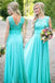 Long Bridesmaid Dress, Sleeveless Bridesmaid Dress, Chiffon Bridesmaid Dress, Dress for Wedding, Lace Bridesmaid Dress, Floor-Length Bridesmaid Dress, LB0682